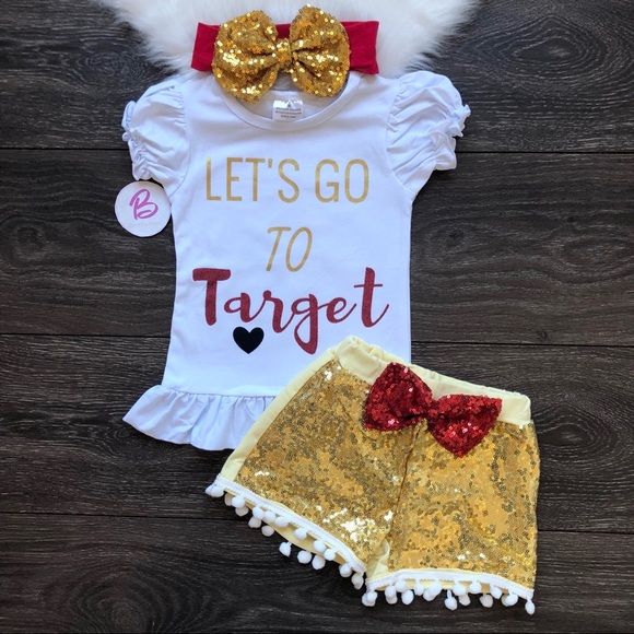 Other - Toddler Girl Boutique Sequin Outfit Set
